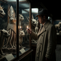 The Idol That Watched Back – When the Museum Became the Exhibit!