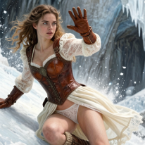 THE GHOST OF LACE AND ICE