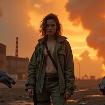 Where Everything Ends Elegance Begins Again You've found one fragile moment from our ravaged future, where pin-up glamour claws through the rust, where monstrous machines whisper forgotten wars, where...