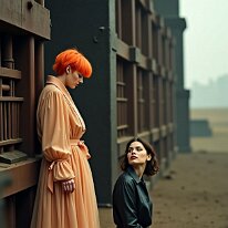 Ash Rain Over Steel Cathedrals