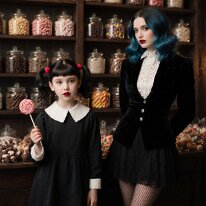 Sweetness lures like a silent promise of danger — The Ashford Girls A visual narrative by The Asford Family shaped by contrast and atmosphere. Shadow and light merge with elegance and intensity. Subtle gestures and gazes suggest...