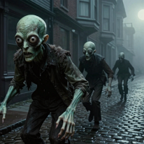 In the Encounter There Is No Recognition They come down the alley without haste, without hesitation. Their movement is not walking but a forward glide, jerking and fluid at the same time, as though...