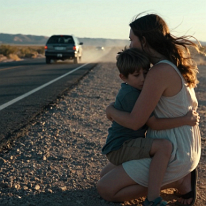 Abandoned into a Lost Existence The car vanishes into dust and silence. She crouches, holding the boy tight. No screams, only trembling breath. No one comes. They rise, walk on, past dust and...