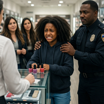 Between Fall and Grace A tense encounter in a department store reveals a young girl caught shoplifting, exposing fear, impulse, and silent judgment in a moment that challenges...