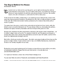 The Signal Behind the House In a quiet garden, a boy buries his cake, facing fear and his father’s control.